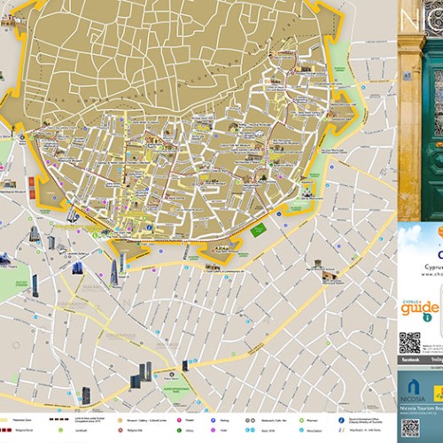 nicosia tourist map